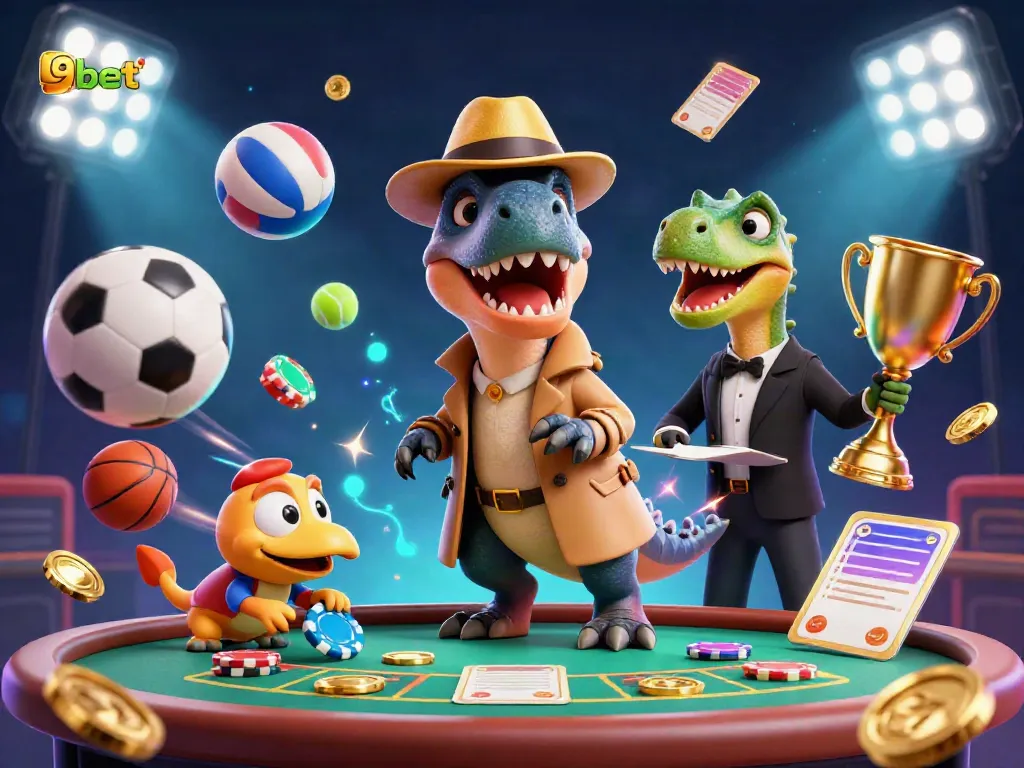 Bettors enjoy exciting games at 9bet's live casino with thrilling animations and characters.
