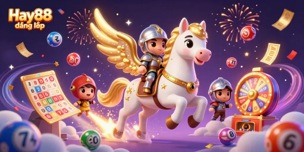 Engage with thrilling gameplay at Hay88 đăng nhập featuring a colorful casino scene alive with confetti.