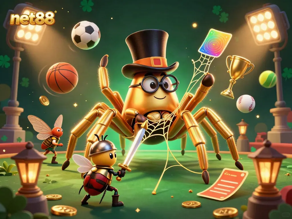 Experience thrilling moments at net88 with vibrant casino games and lively characters in action.